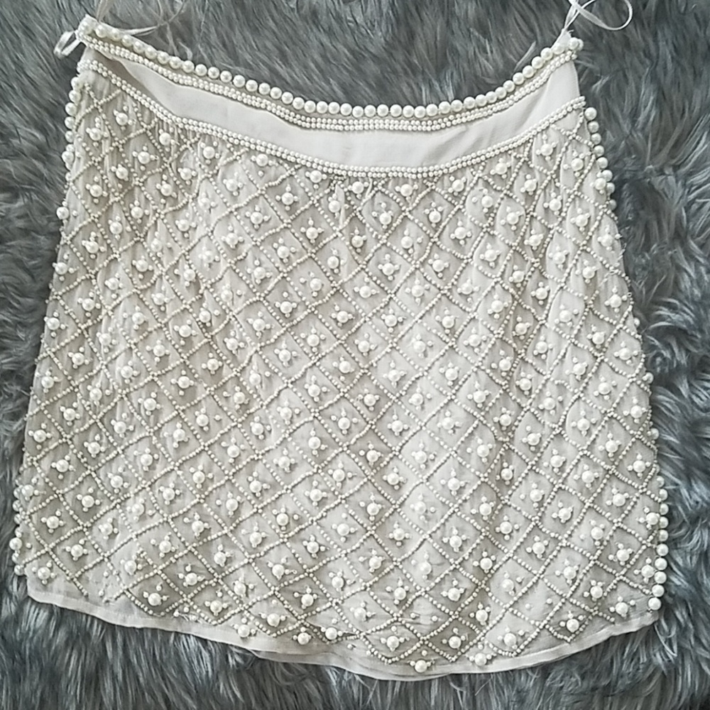 Beaded Pearl Skirt - Picture 5 of 8